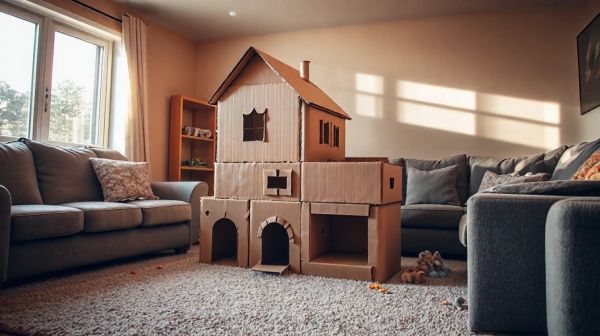 Les meilleures maisons en carton pour le jeu de votre chat